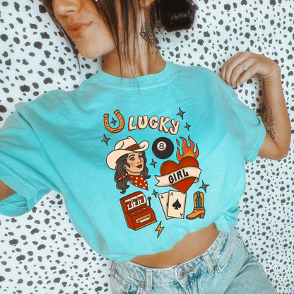 Lucky Girl tee