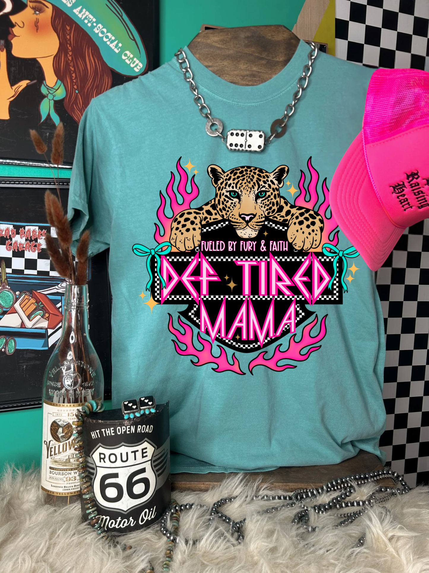 Def Tired Mama tee