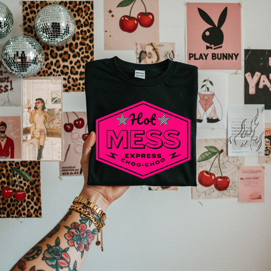 Hot Mess Express tee