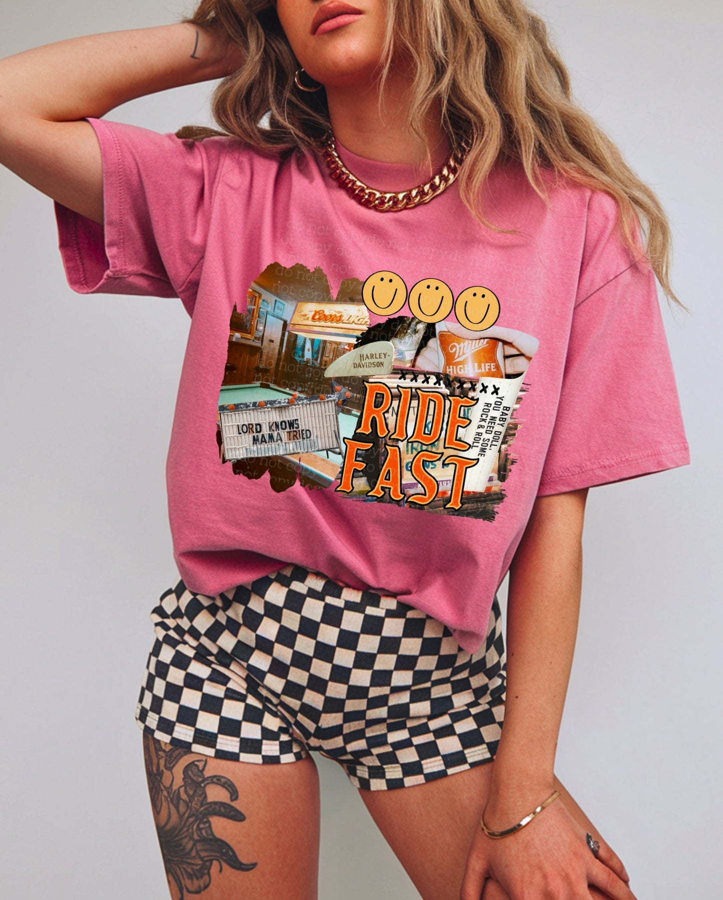 Ride Fast tee