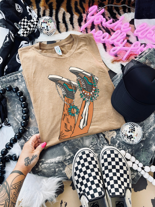 Bury me in Vans  tee