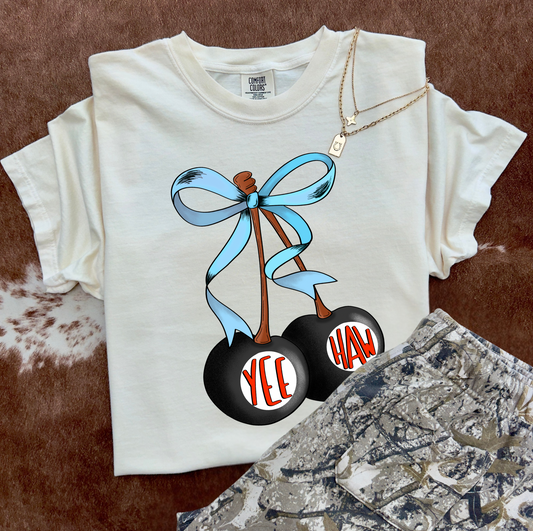 Yeehaw Cherry Tee