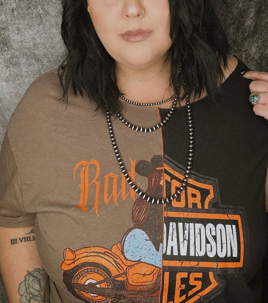 Rad Babes Moto Split tee