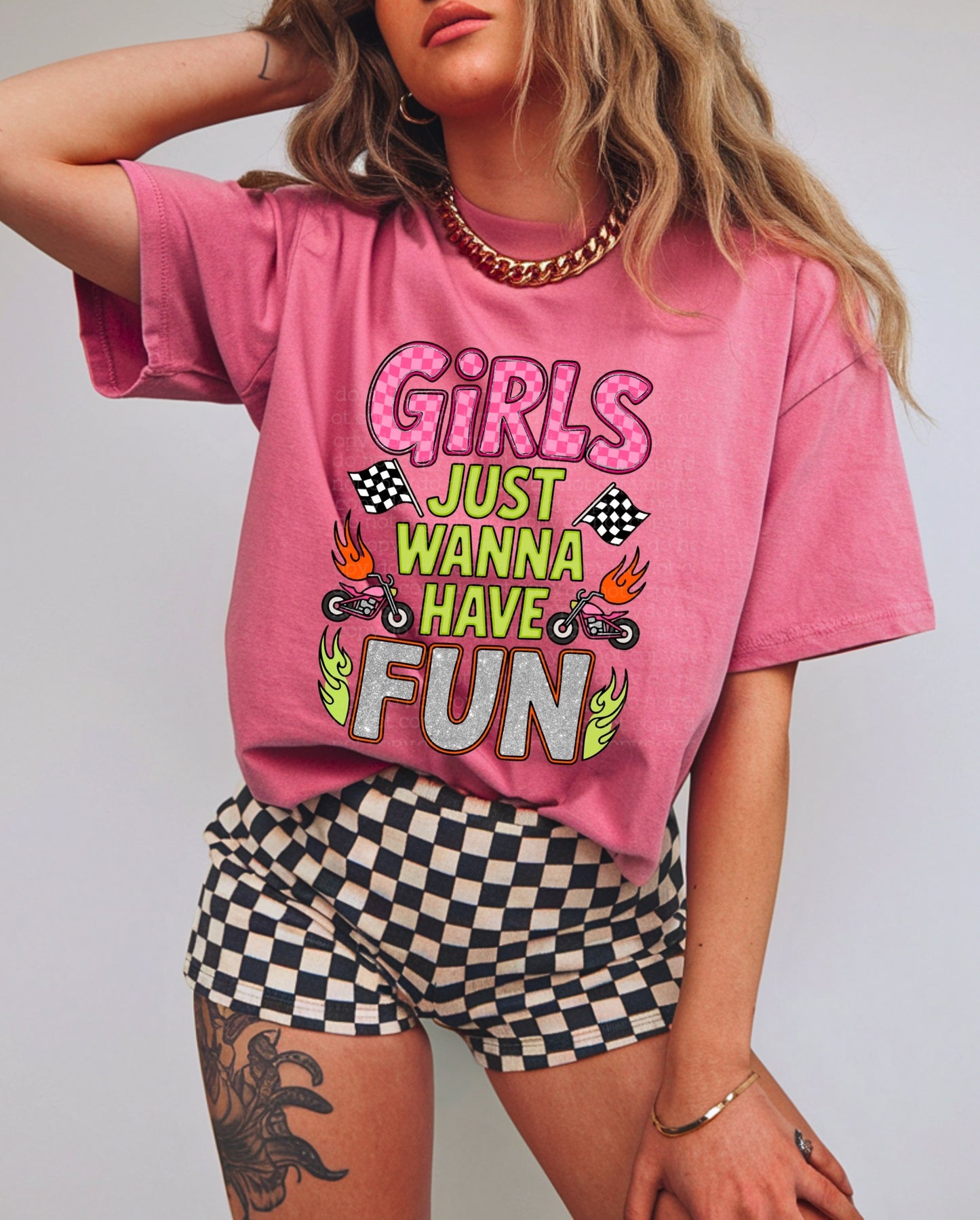 Girls Just Wanna Have Fun tee