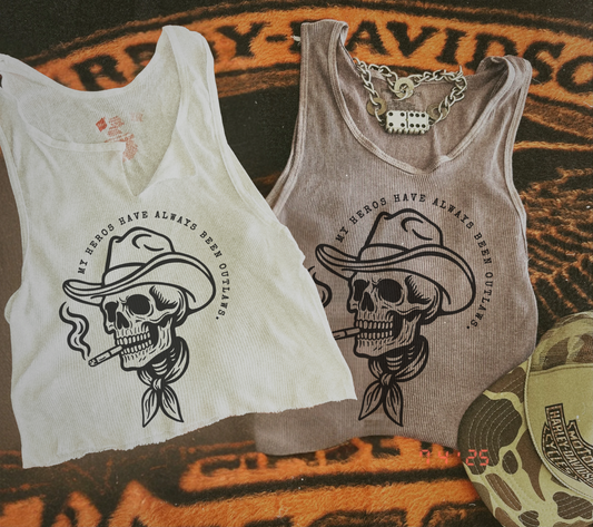 Hero’s & Outlaws Vintage Inspired Tank