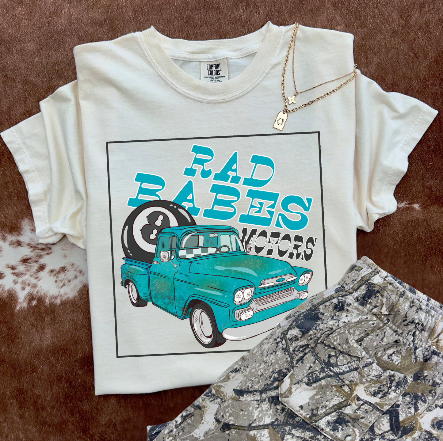 Rad Babe Motors tee