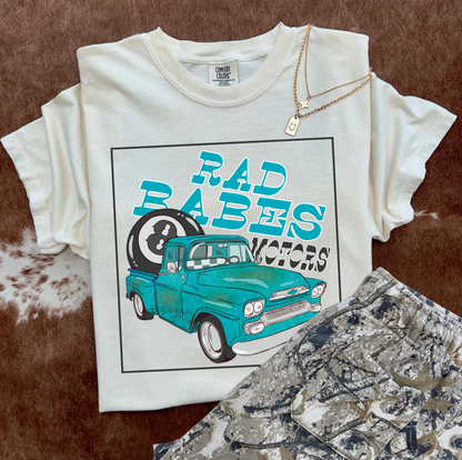 Rad Babe Motors tee