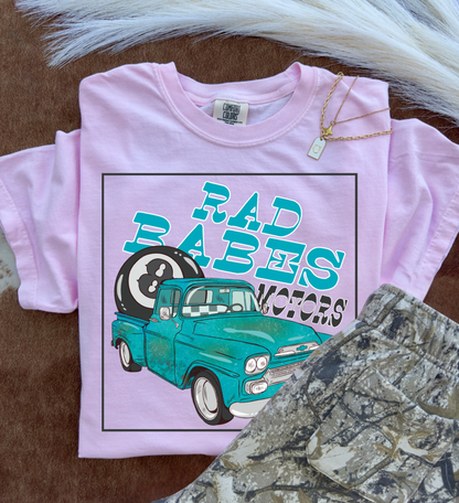 Rad Babe Motors tee