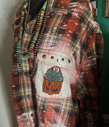 Playboy Pumpkin Flannel