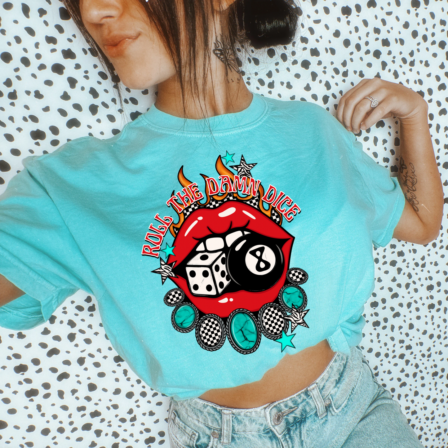Roll the Damn Dice tee