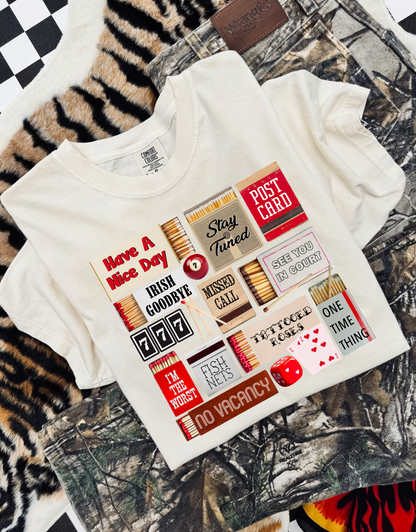 Treaty matchbox Tee