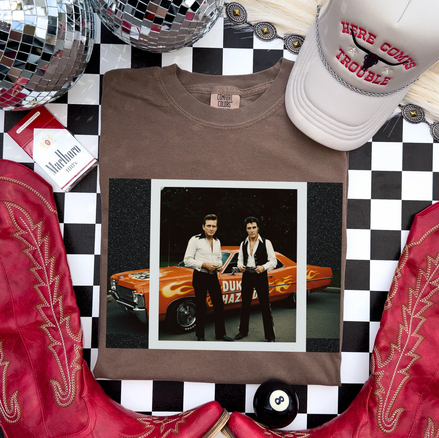 Duke Johnny & Elvis Tee