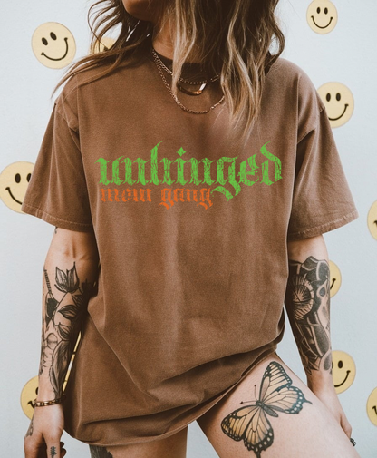 Unhinged Mom Gang Tee