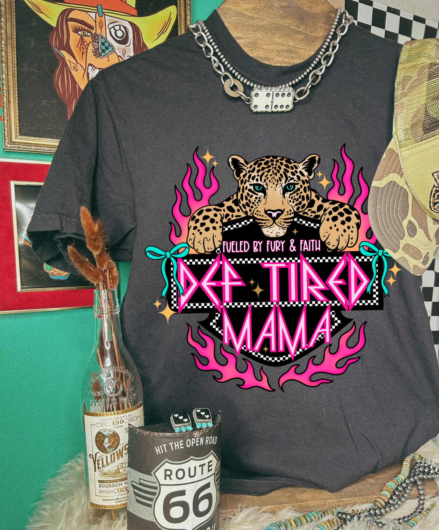 Def Tired Mama tee