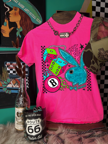 Neon Bunny tee