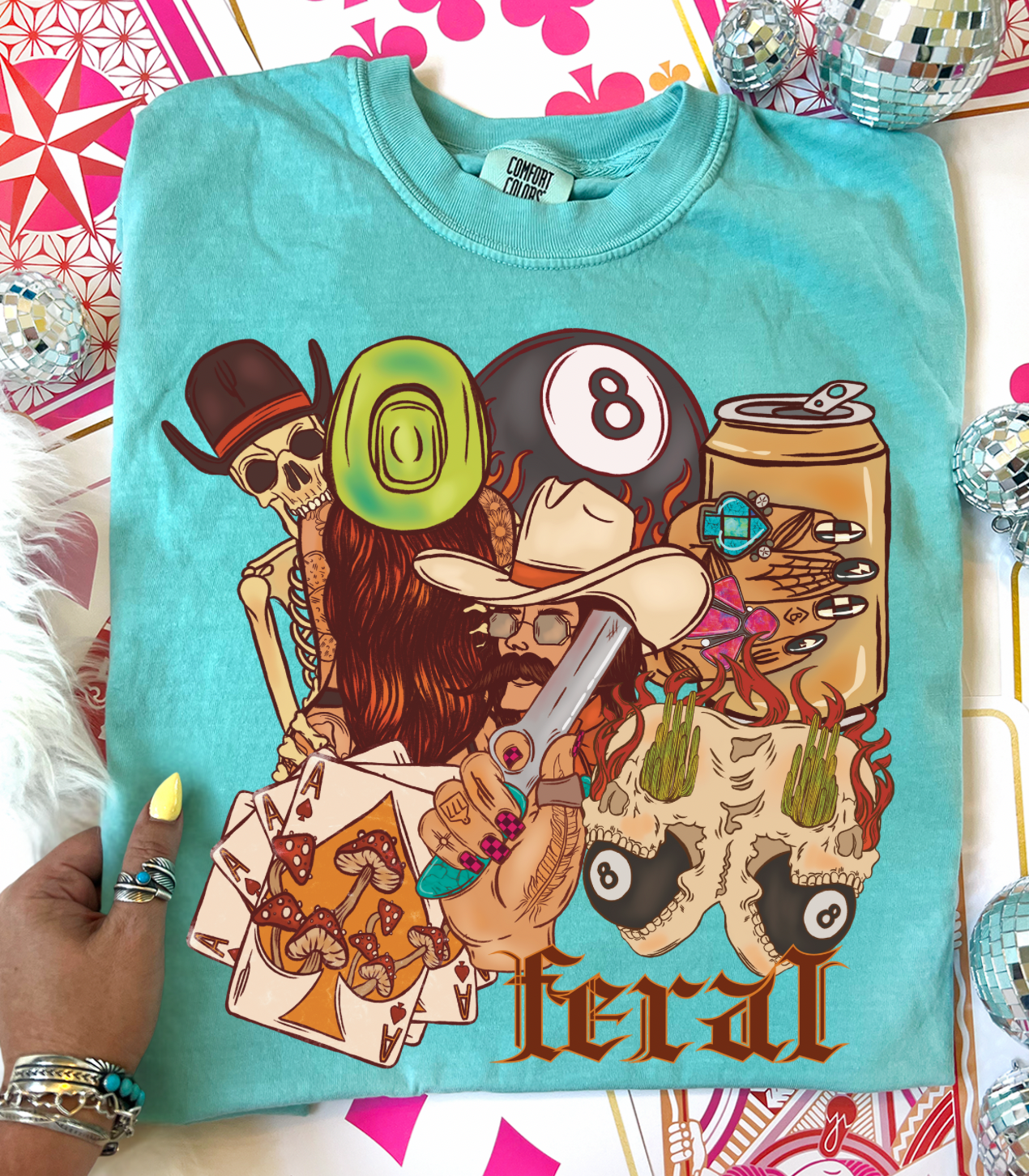 Feral collage Tee