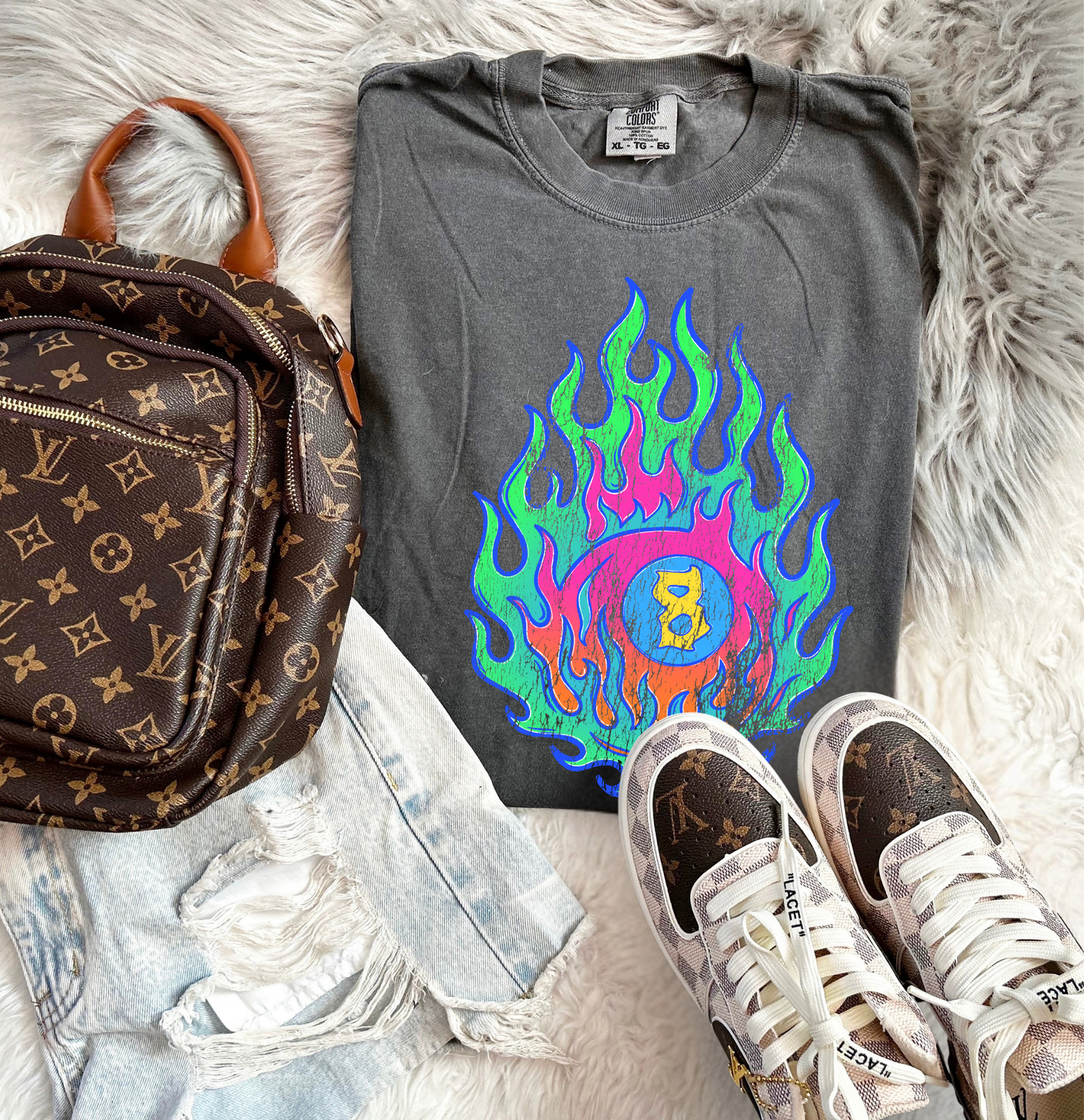 FLAMIN 8 TEE