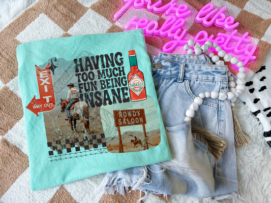 Rowdy saloon Tee