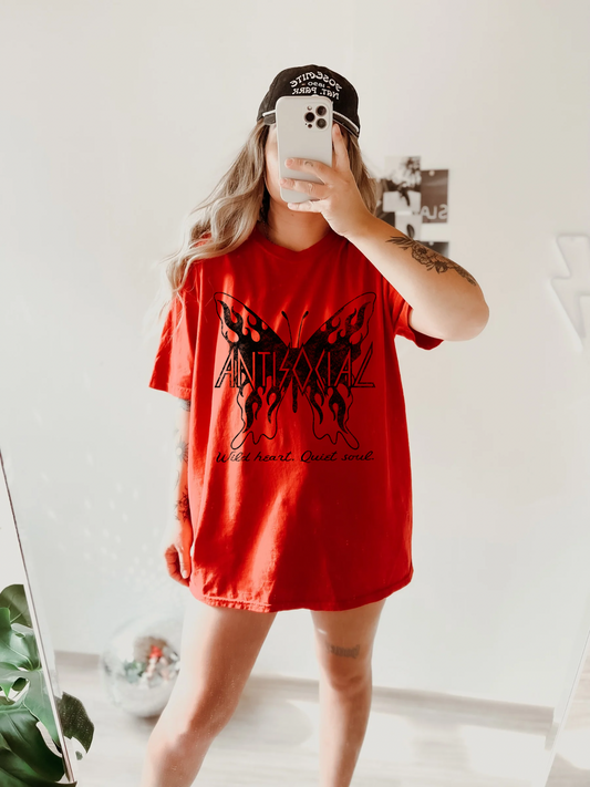 Antisocial Butterfly Tee