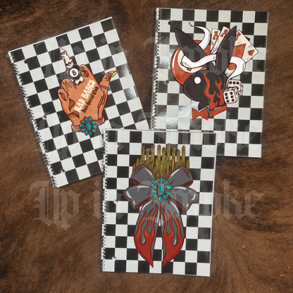 Yallternative Checkered Notebooks
