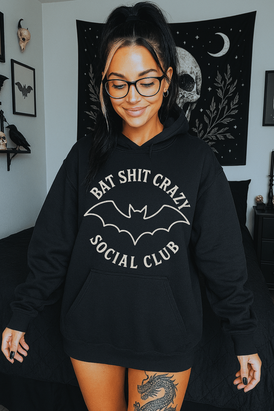 Bat shit crazy Hoodie