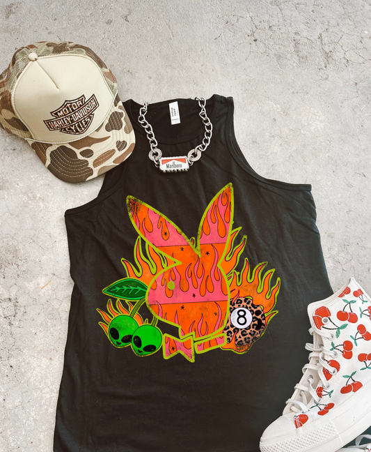 Neon PB full length Racer Tank