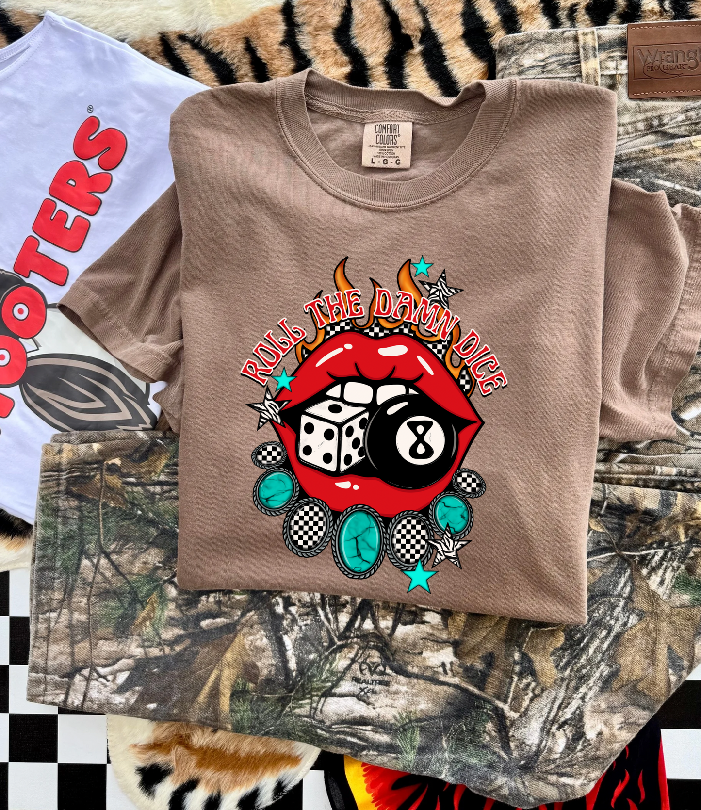 Roll the Damn Dice tee