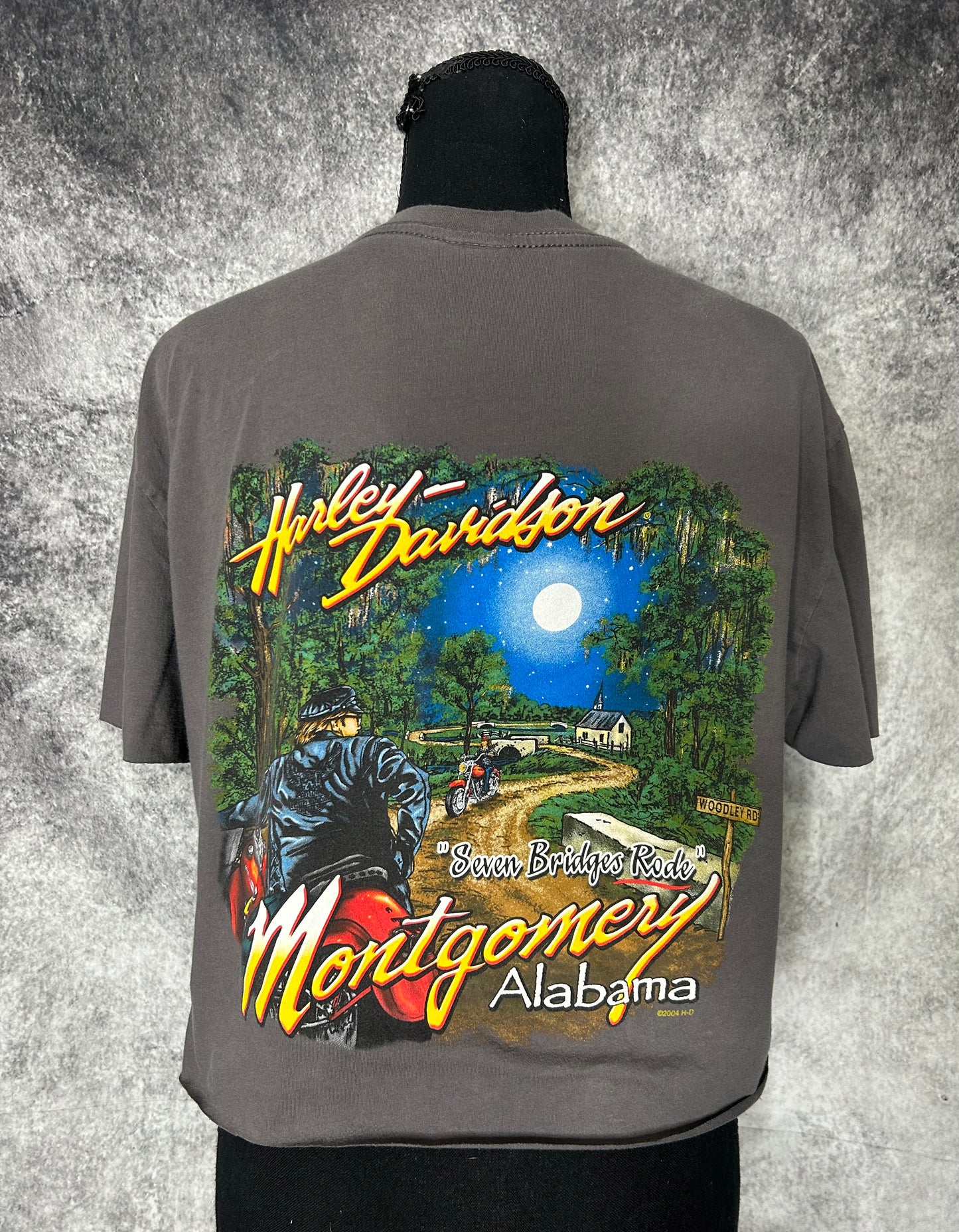 2004 Montgomery AL cropped tee-size large