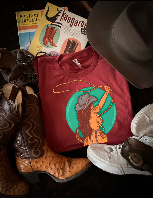 Cowboy Gal Tee