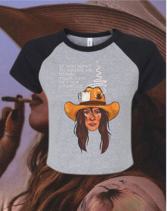 Aim better improve baby tee