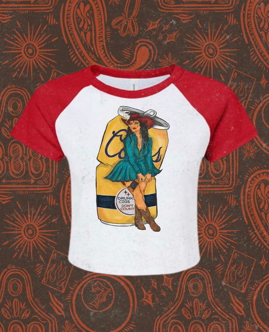 Drunk cigs don’t count baby tee