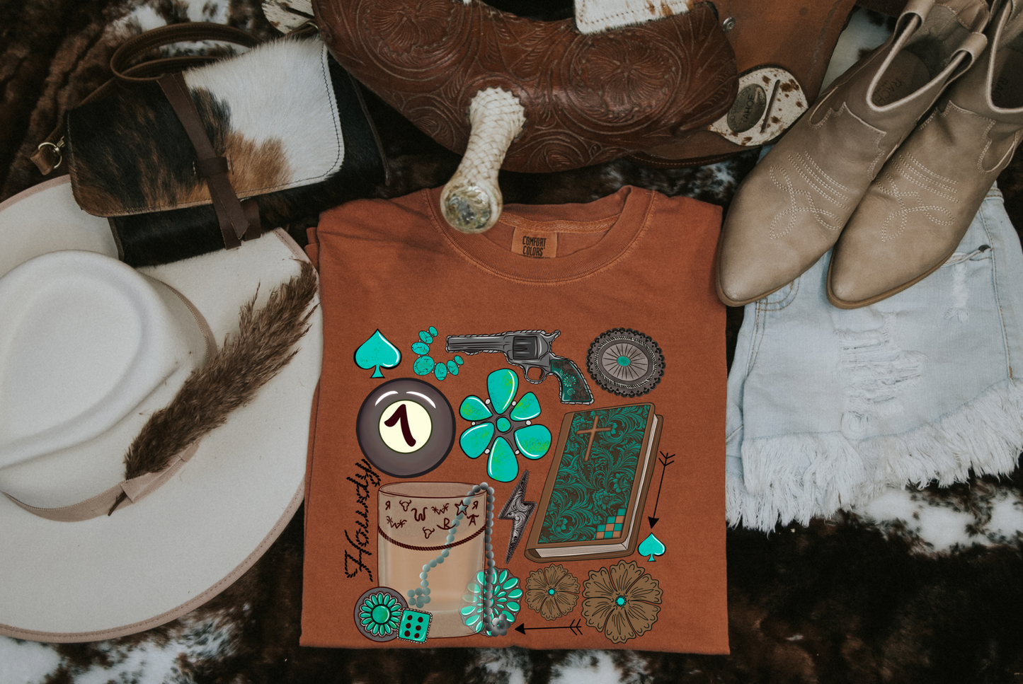 Cowgirl Essentials Tee