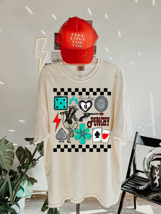 Lucky Cowgirl Tee
