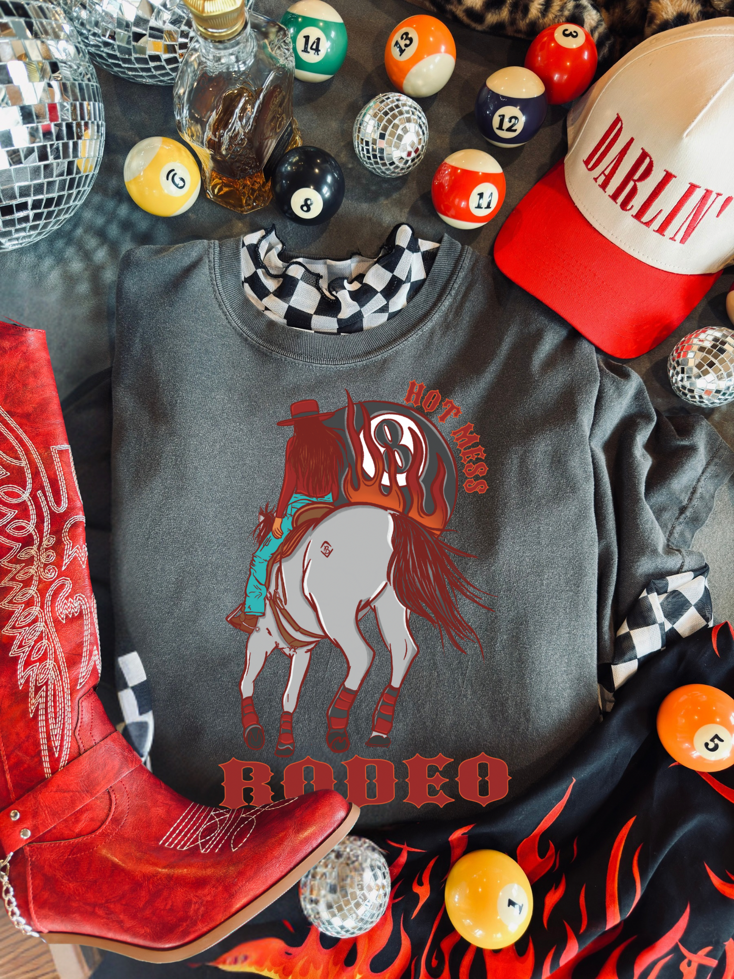 Hot Mess Rodeo Tee