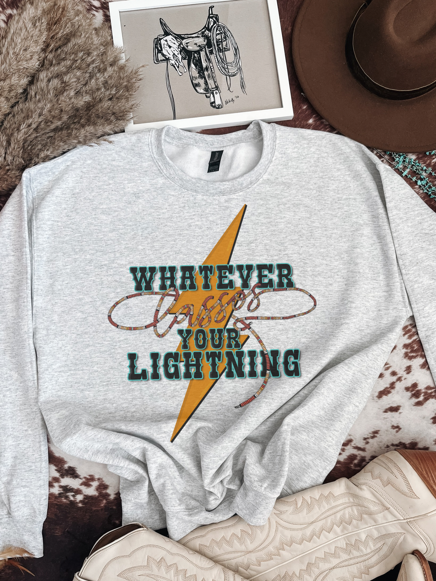 Whatever Lassos your lightning  crew