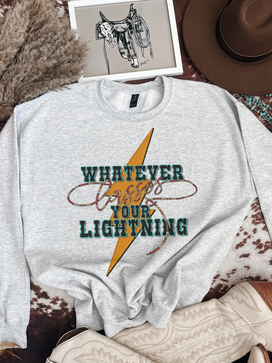 Whatever Lassos your lightning  crew