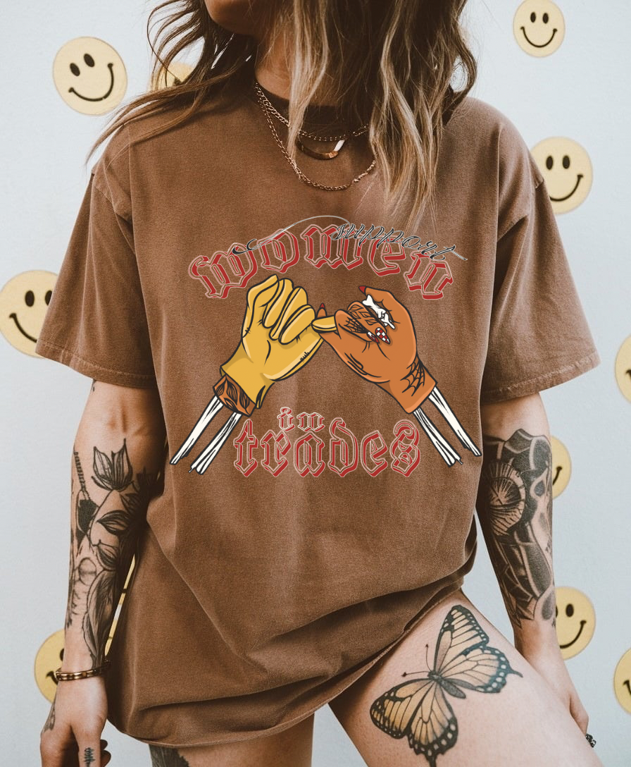 Support Women in trades Tee