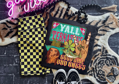 Yallternative patchwork Tee