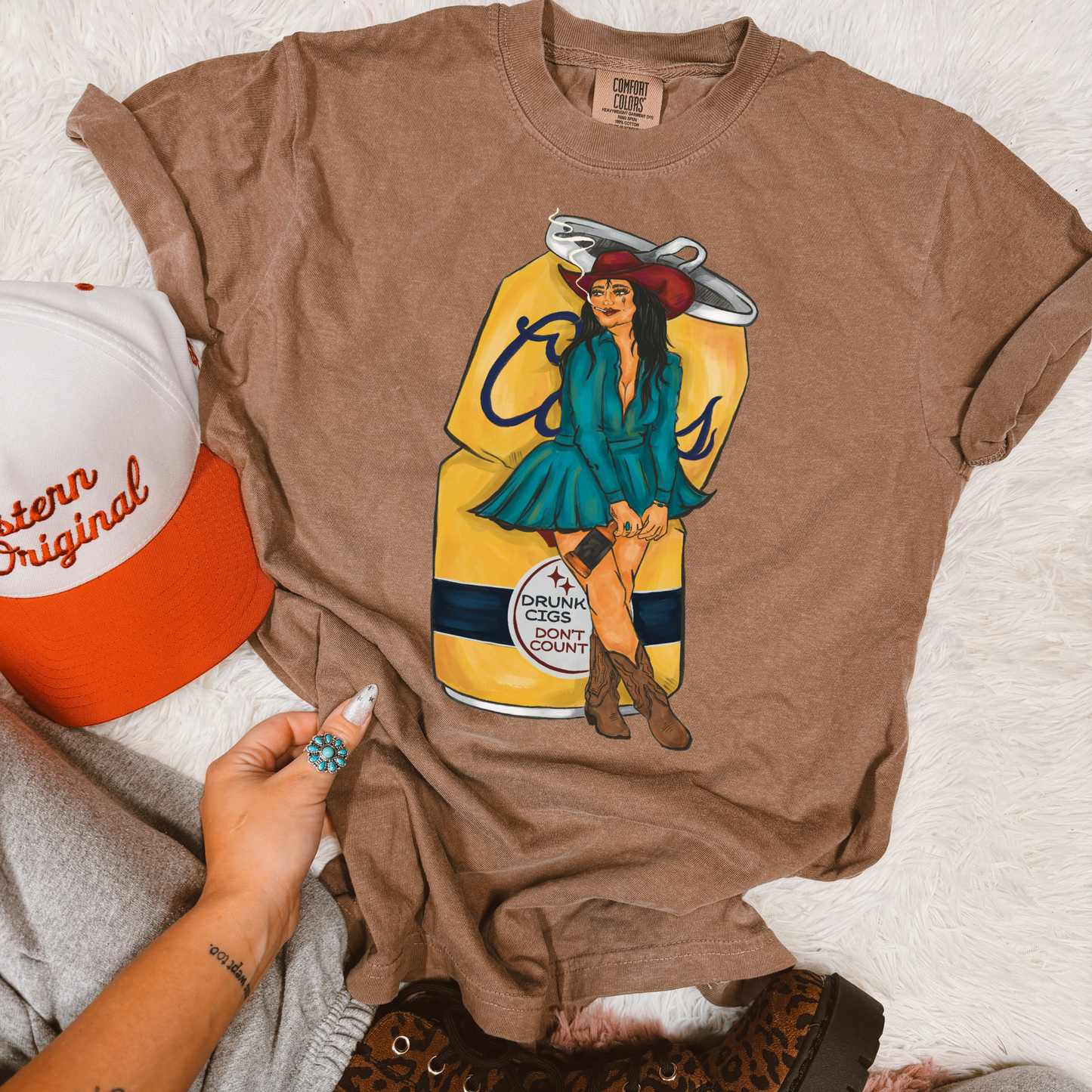 Drunk cigs don’t count tee