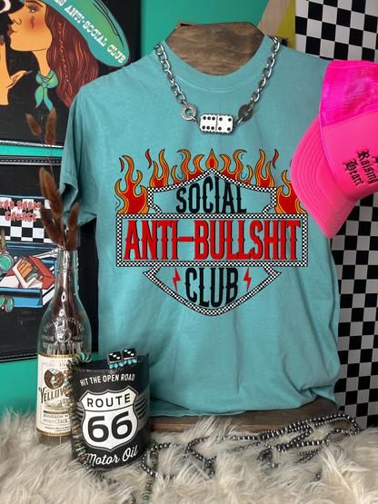 Anti-Bullshit Social Club Tee