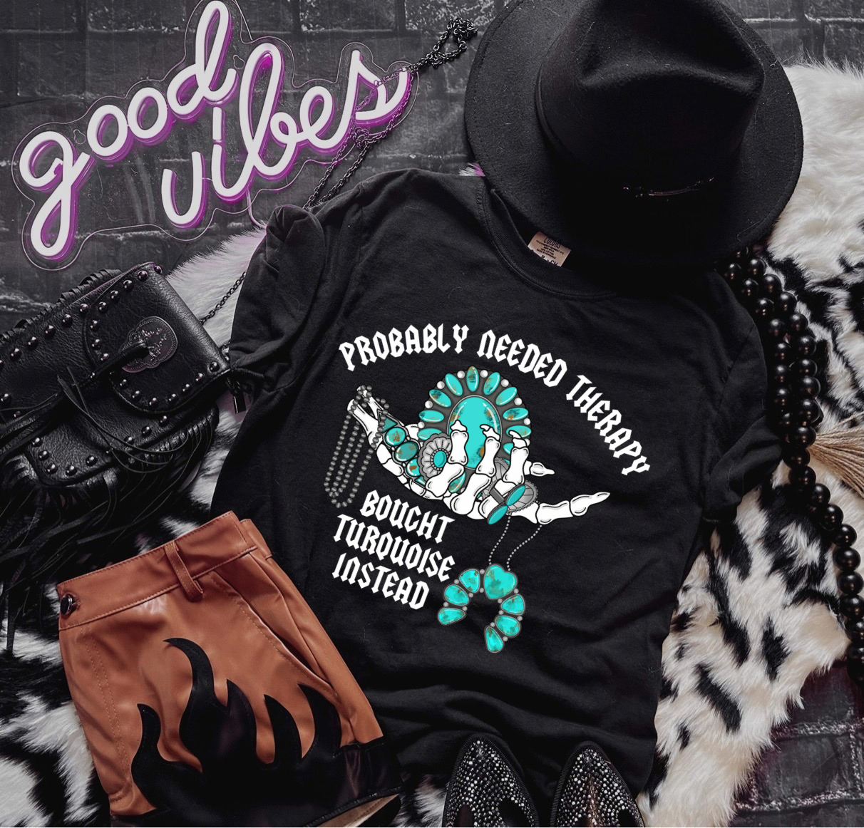 Bought Turquoise instead Tee