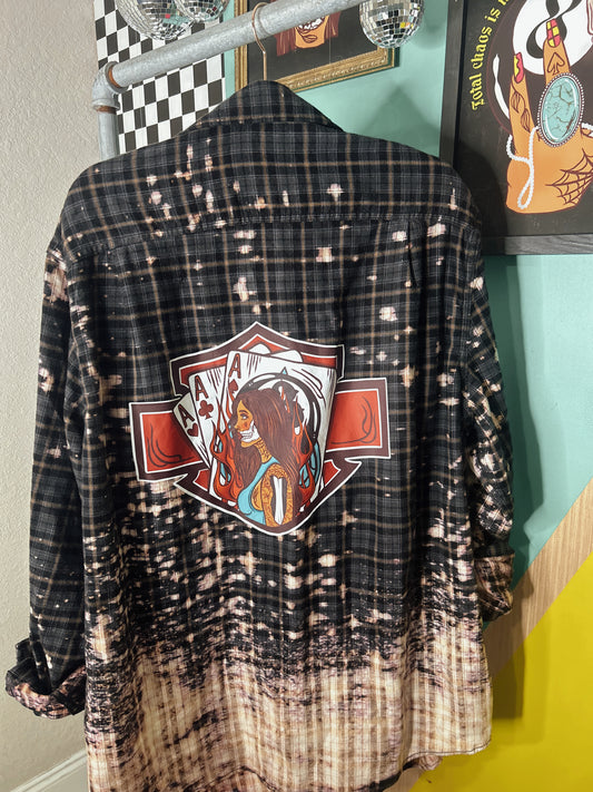 Play the Game Flannel