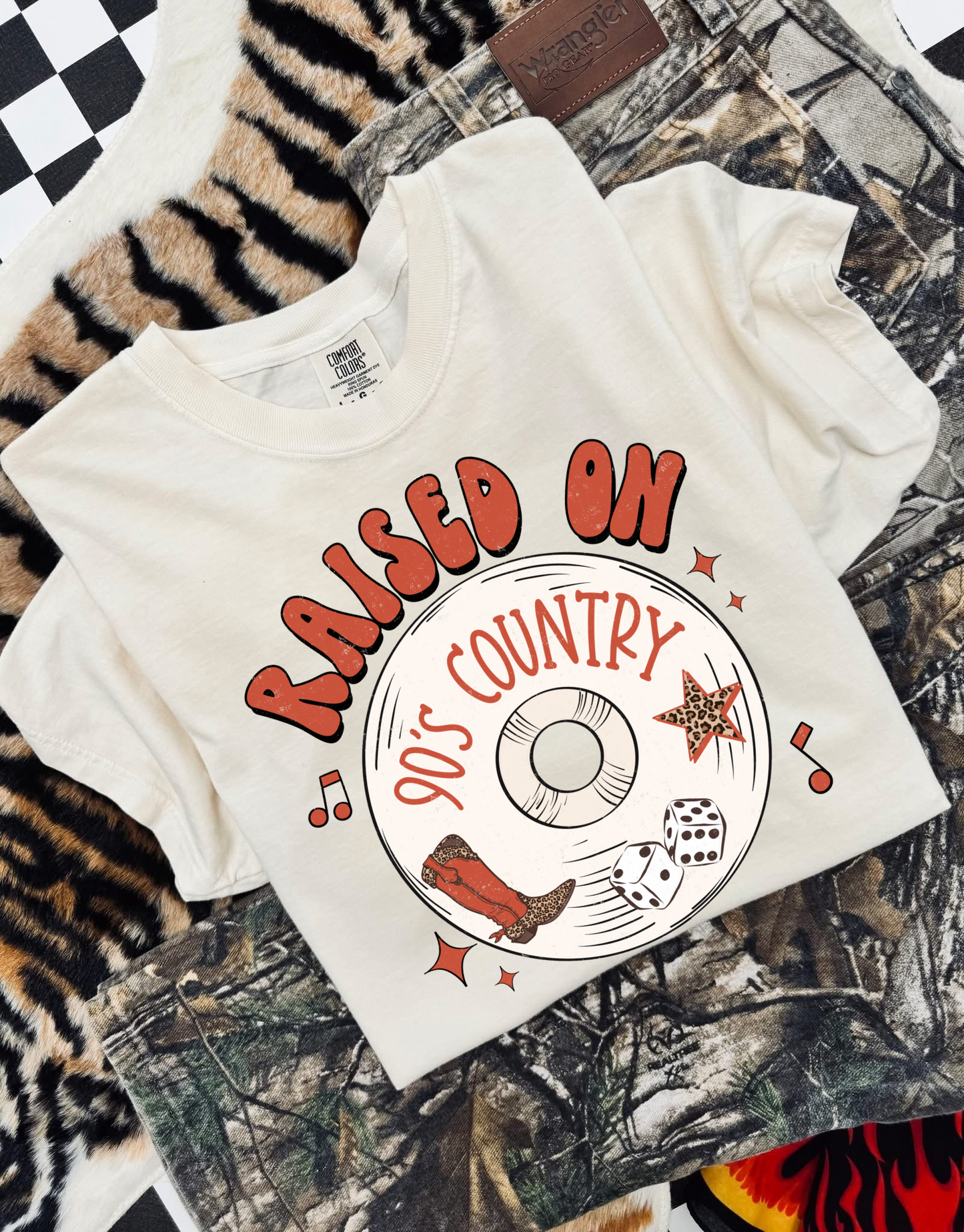 Raised on 90s Country Tee