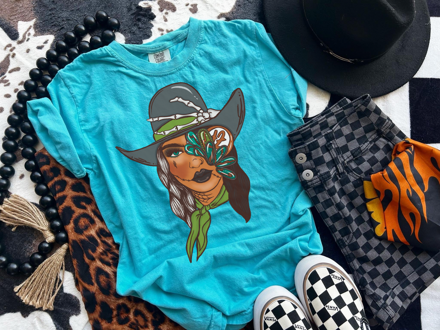Dripped in Turquoise Tee