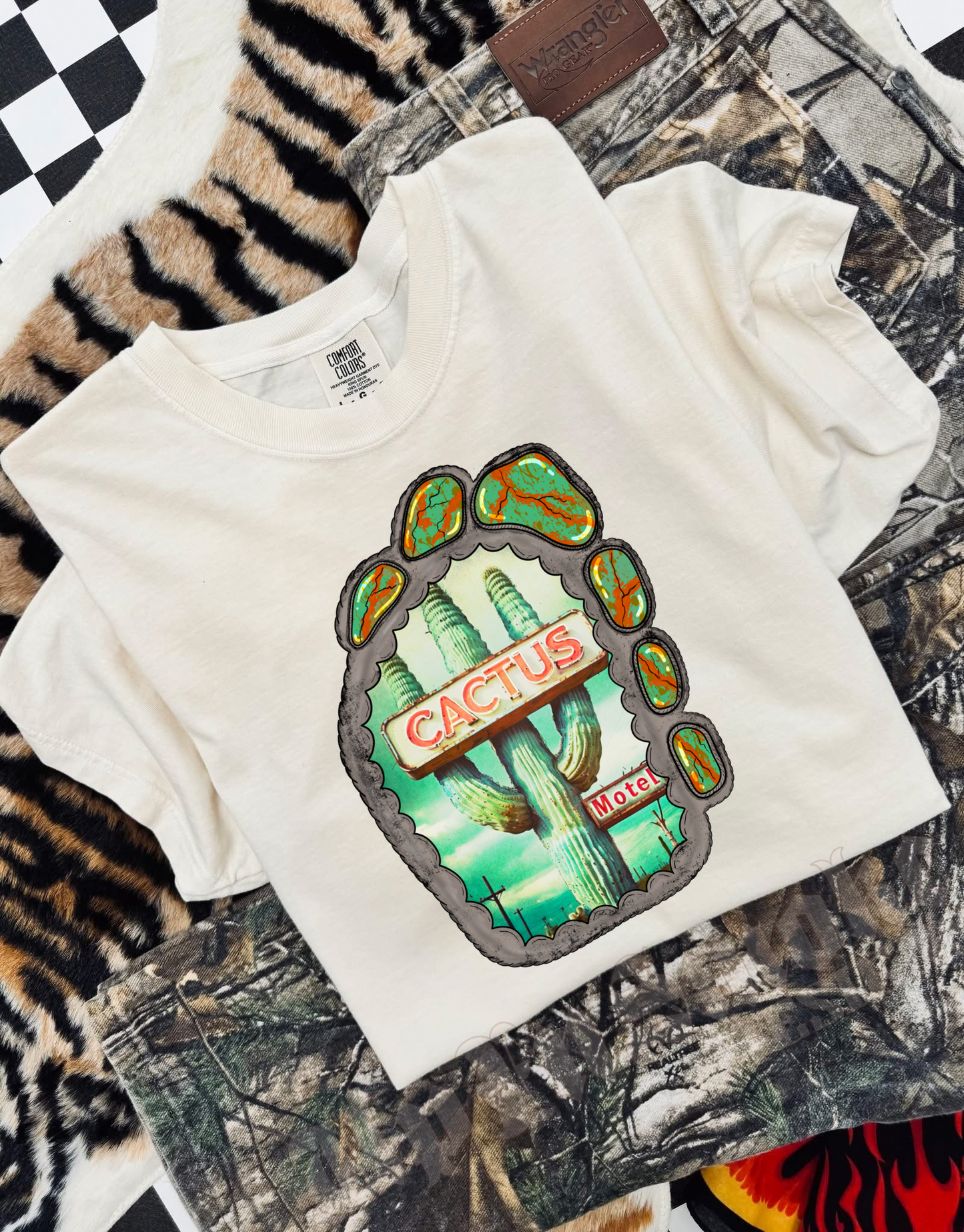 Cactus Motel Tee