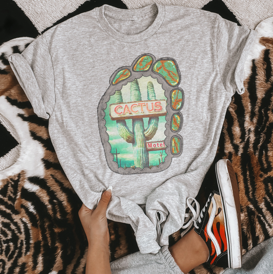 Cactus Motel Sublimation Tee
