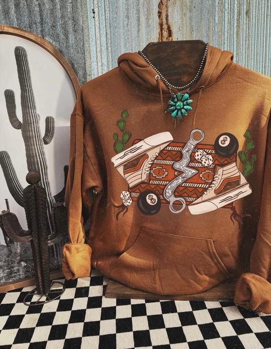 Punchy Saddle Blanket hoodie
