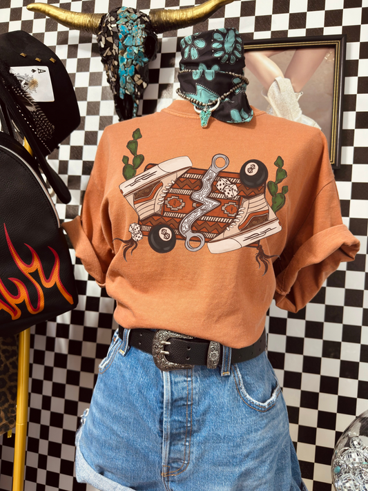 Punchy Saddle Blanket Tee