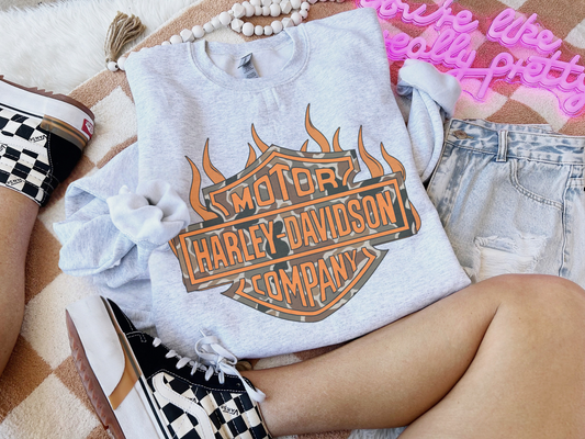 Camo HD sublimation Crew