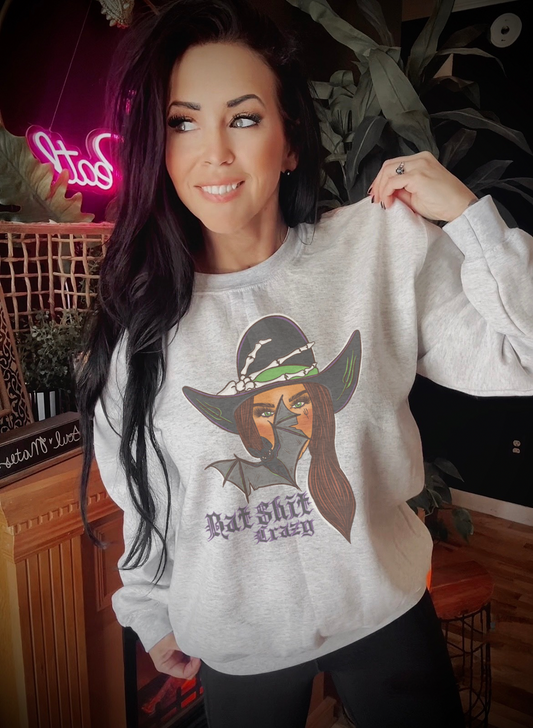 Bat Shit Crazy sublimation Crew